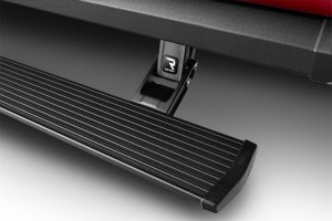 Dodge Ram 3500 SLT Running Boards - AMP Research - PowerStep XL with 3-inch Additional Drop and OEM Style Illumination - Black - `10-`17